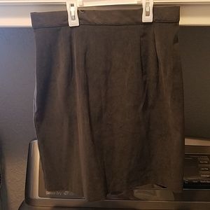 Gray Pencil Skirt Size 9/10